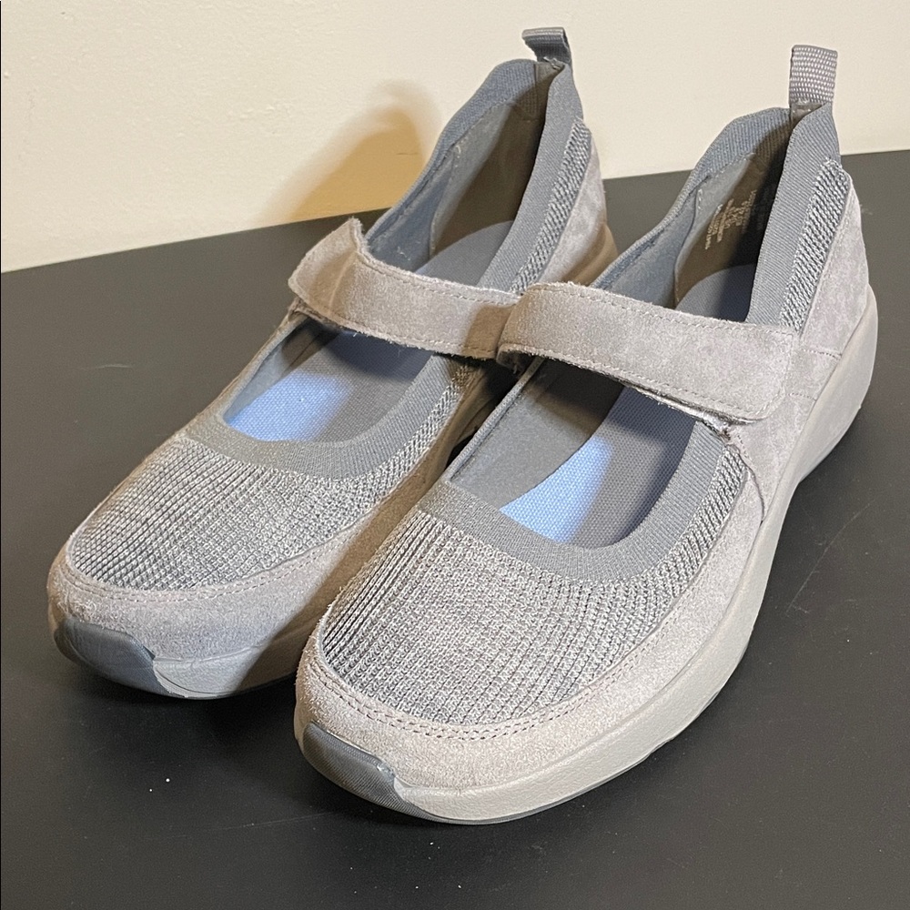 Lands' End Women's Gray Mary Jane
